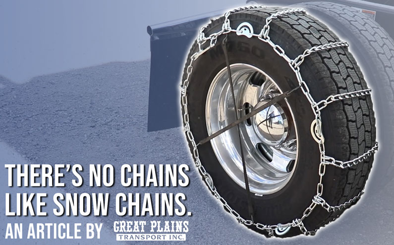 There’s No Chains Like Snow Chains