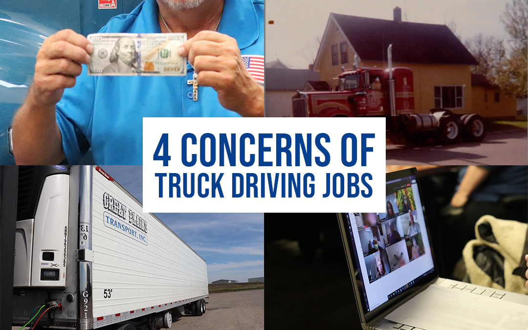 Goodbye Truck Driver Job Concerns!
