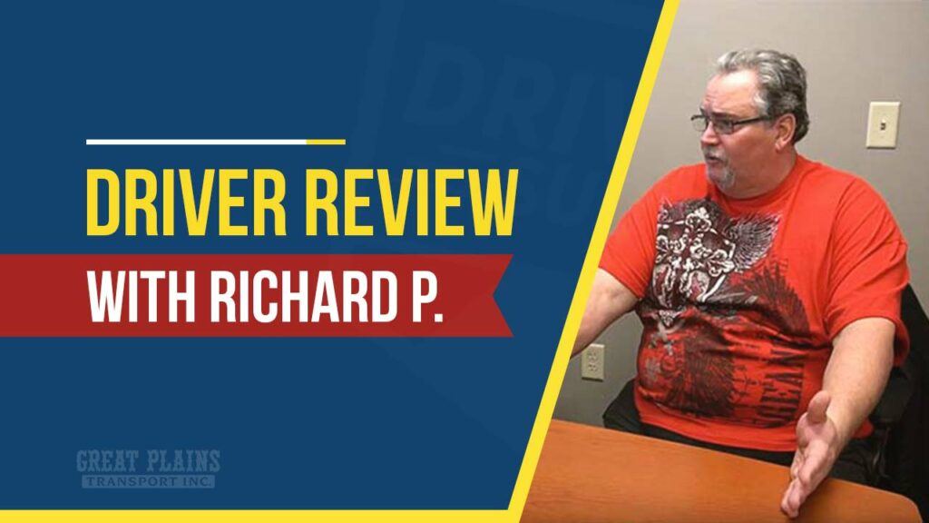 truck driver company review from Richard P.