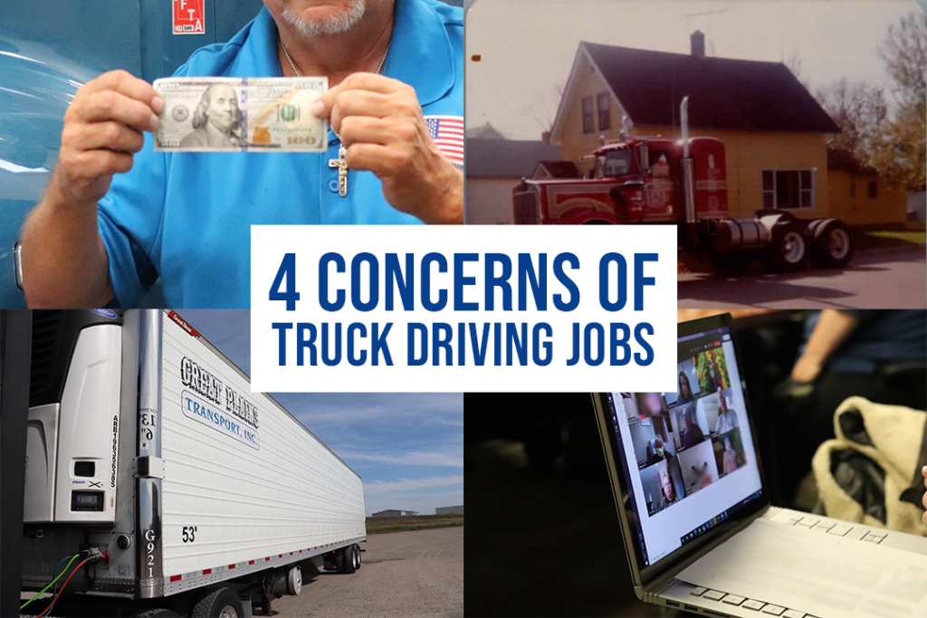 Goodbye Truck Driver Job Concerns