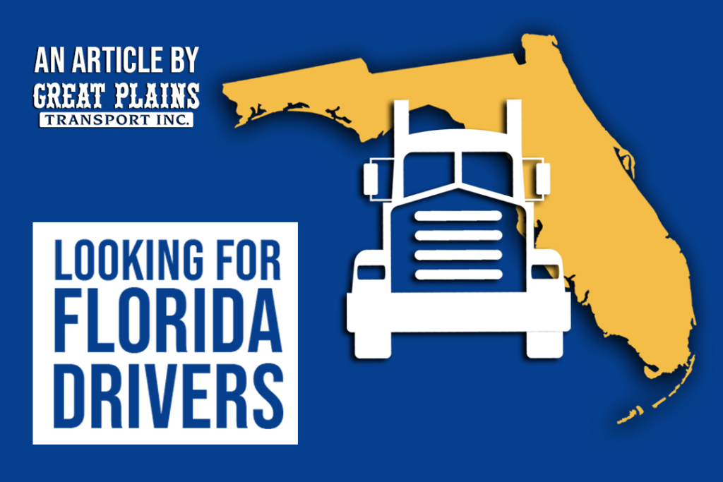 Florida Trucking at Great Plains Transport