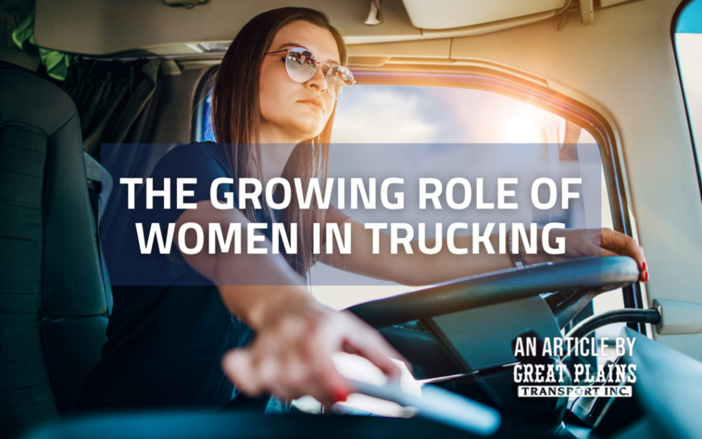 Woman Trucking Driver