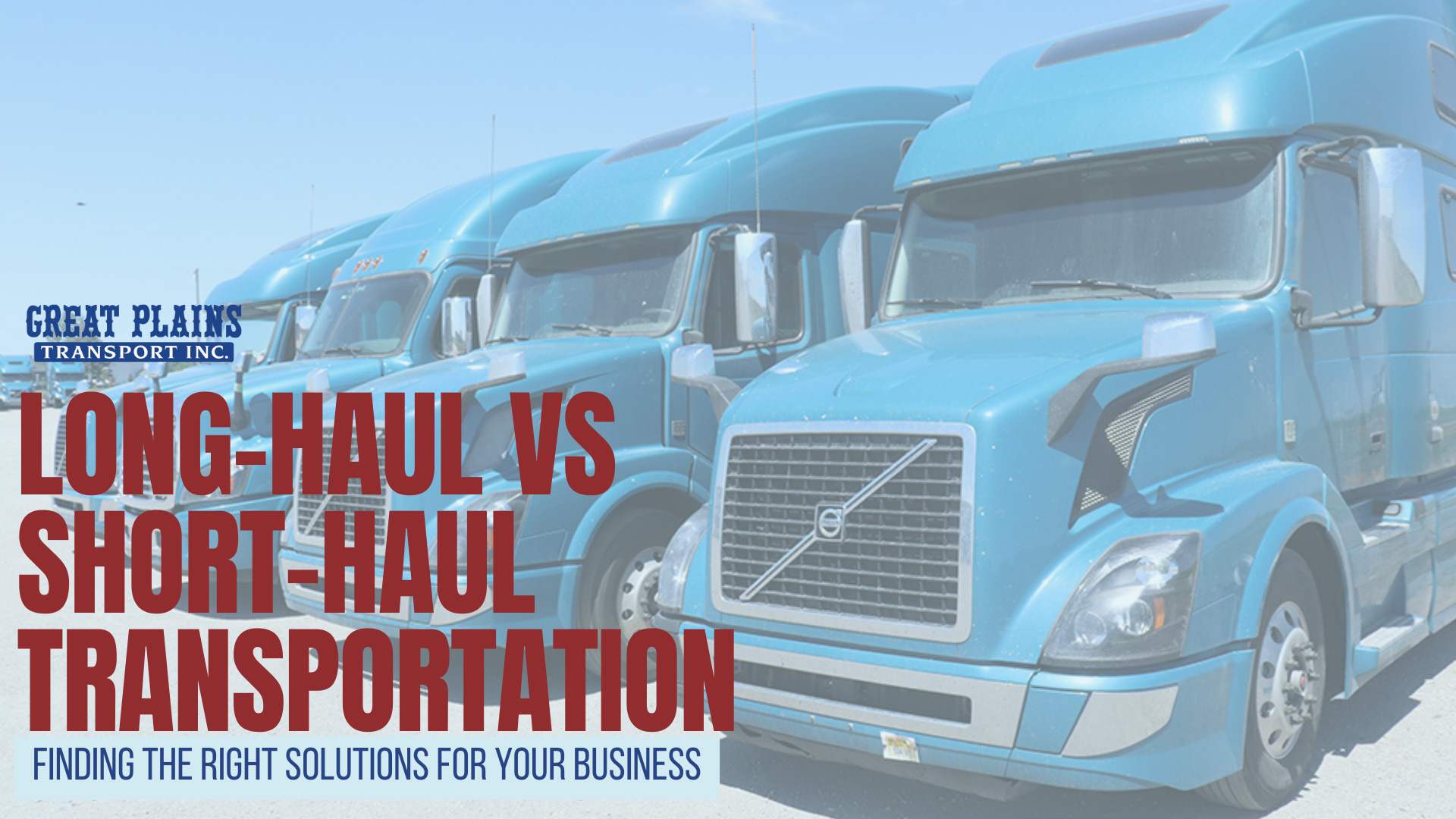 Long Haul vs. Short Haul Logistics